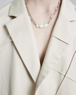 1 × Cotton Criss-Cross Blazer
