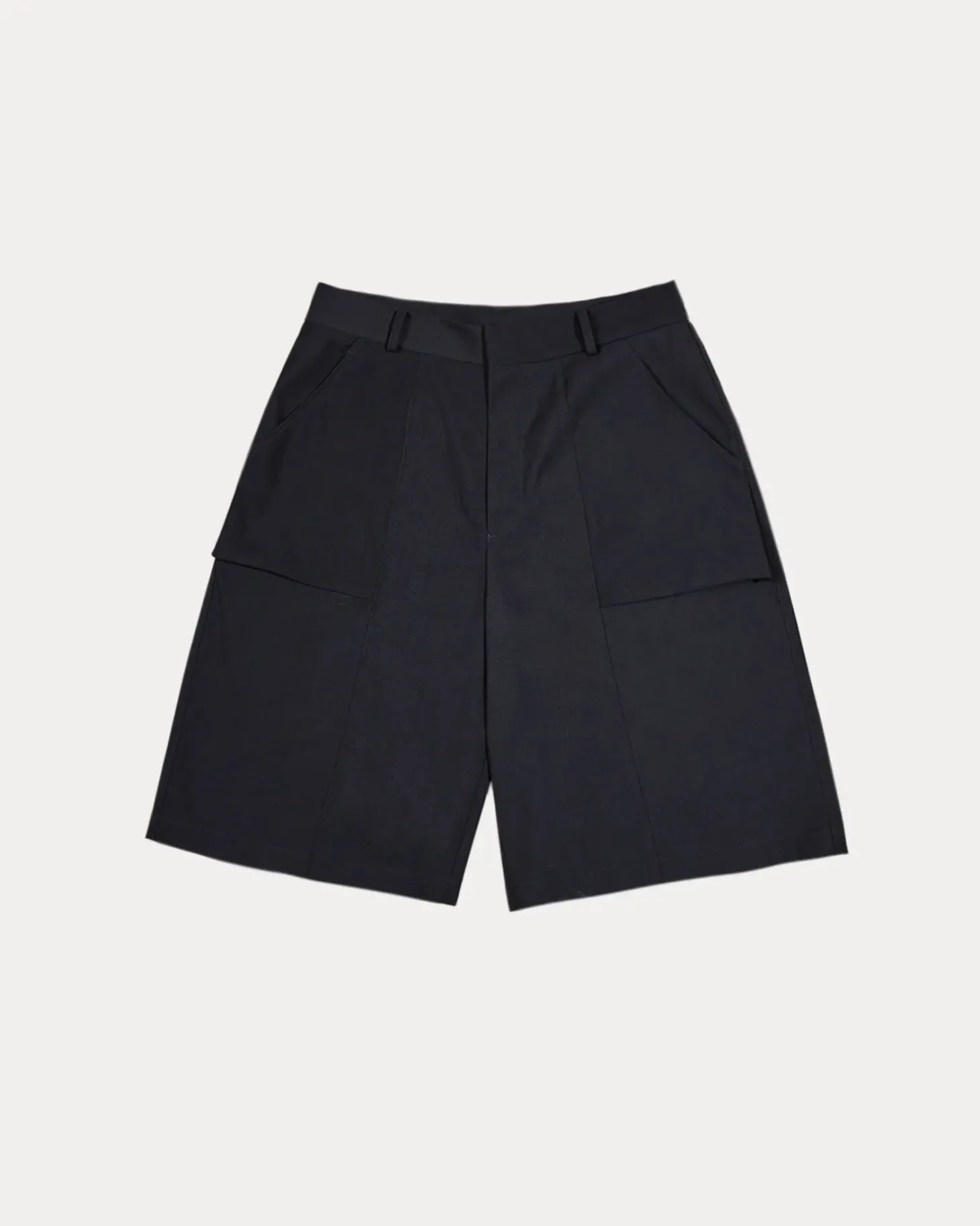 1 × Formalwear Paneled Shorts