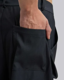 1 × Formalwear Paneled Shorts