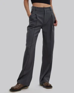 1 × Grey Wool Pants