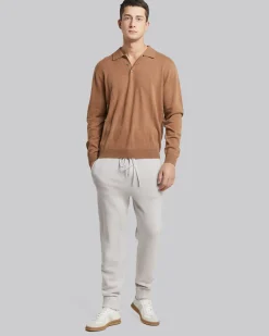 100% Cashmere Polo Sweater