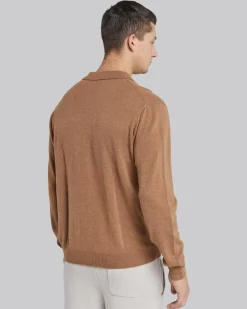 100% Cashmere Polo Sweater