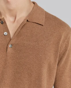 100% Cashmere Polo Sweater