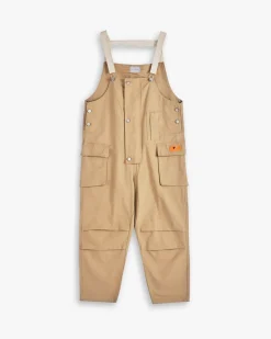 100% Cotton Pocket Bib Overalls