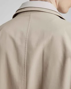 1 ×Double Lapel Coat