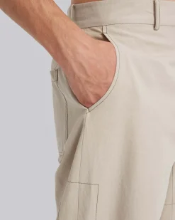 All-Cotton Ankle-Length Pants