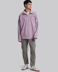 All-Cotton Long-Sleeve Sweatshirt