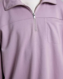 All-Cotton Long-Sleeve Sweatshirt