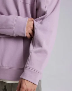 All-Cotton Long-Sleeve Sweatshirt