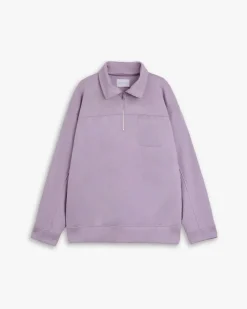 All-Cotton Long-Sleeve Sweatshirt