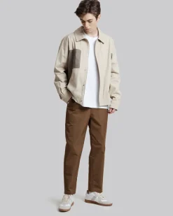 All-Cotton Paneled Jacket