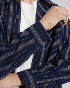 All-Cotton Striped Shirt