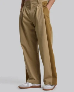 Baggy Paneled Pants