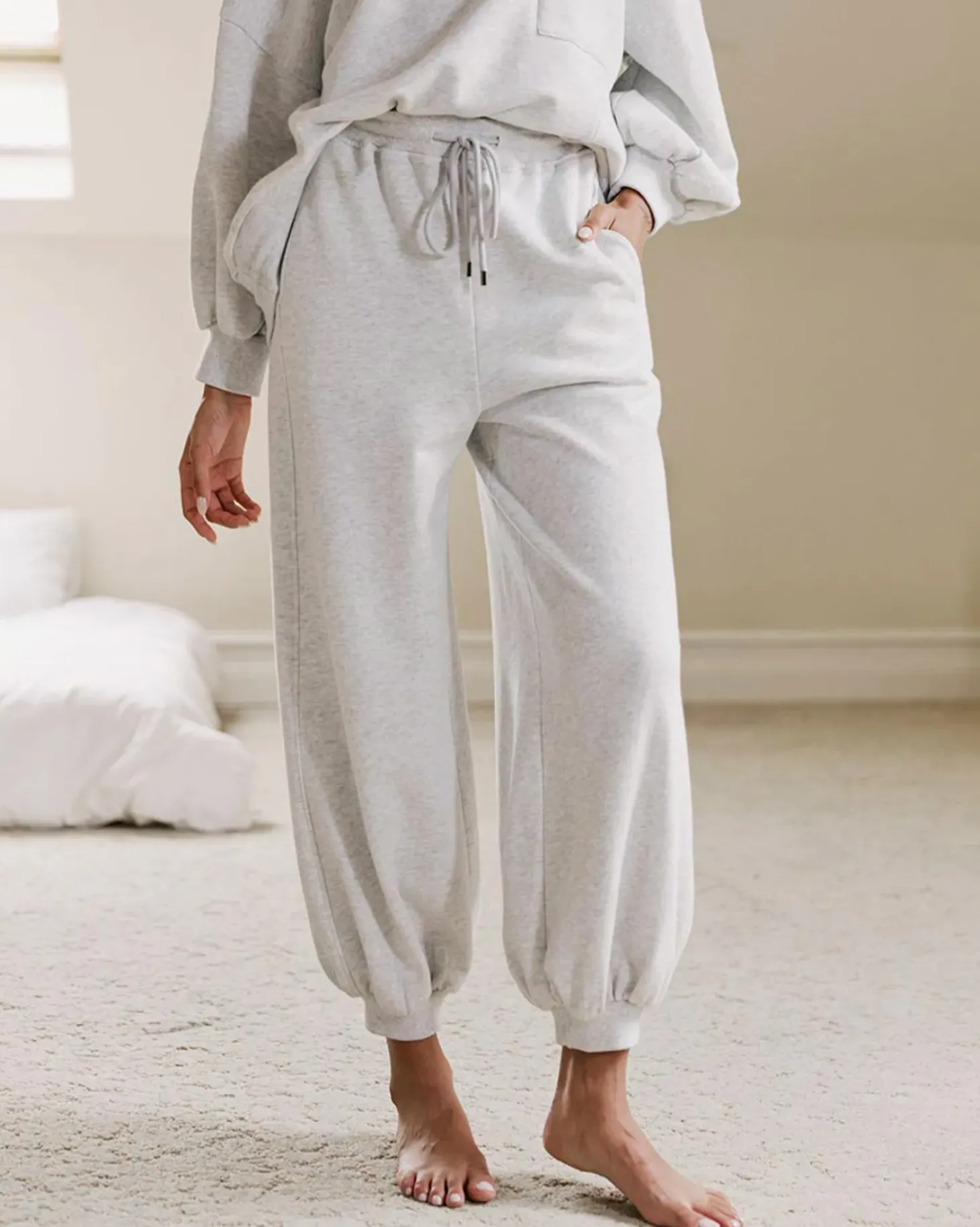 Balloon Cotton Sweatpants