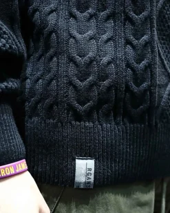 Cable Knitted Cotton Sweater