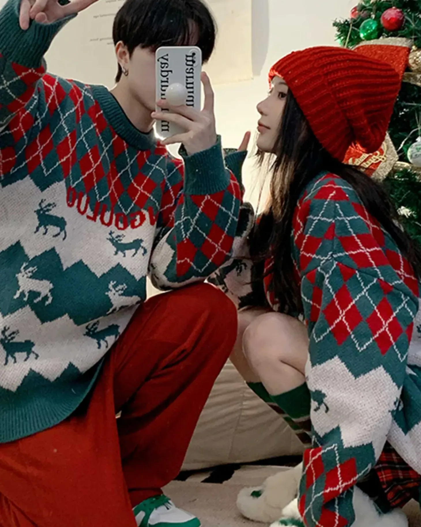 Christmas Round Neck Jumper
