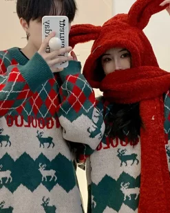 Christmas Round Neck Jumper