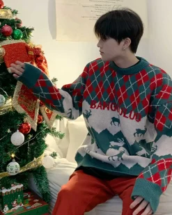 Christmas Round Neck Jumper