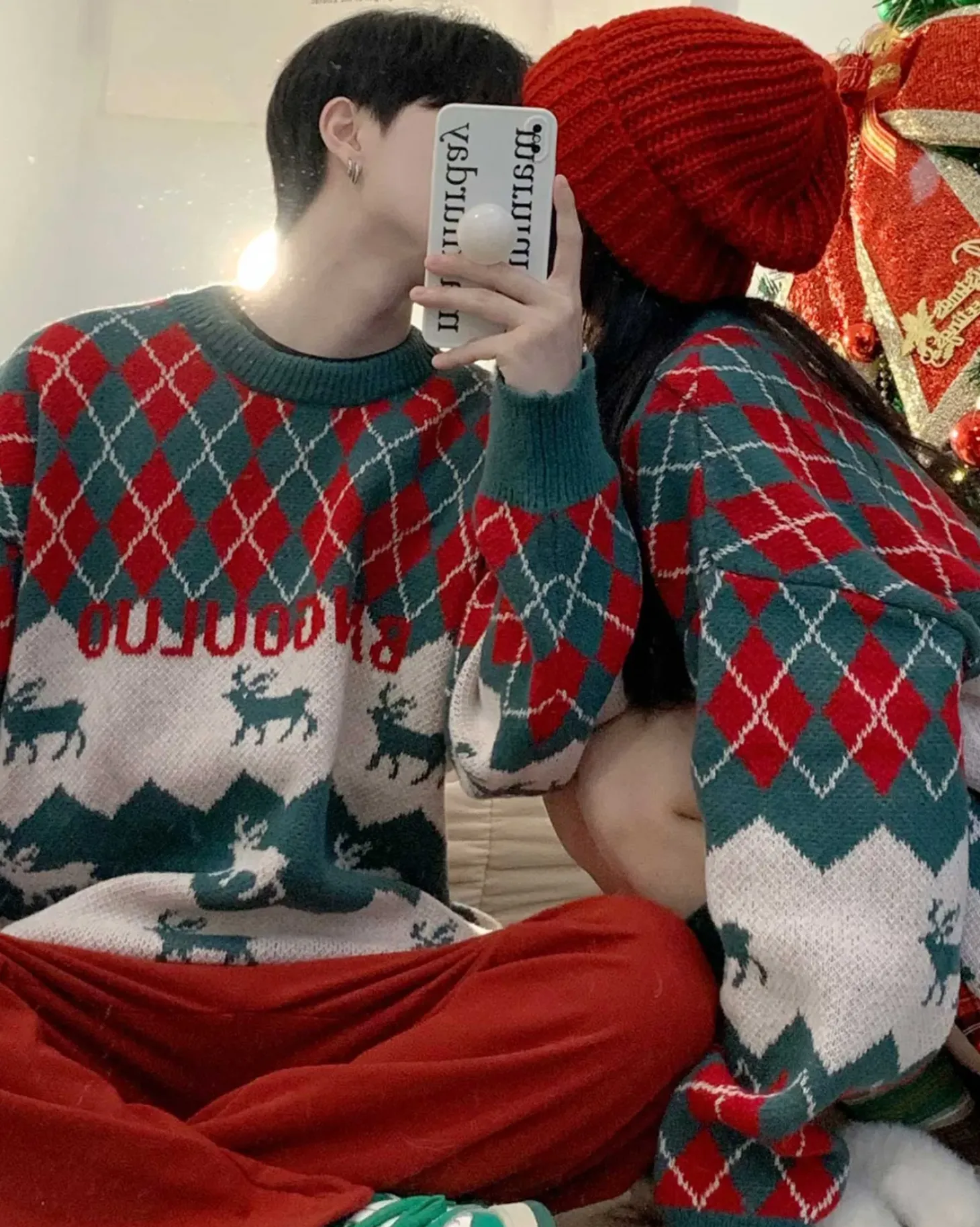 Christmas Round Neck Jumper