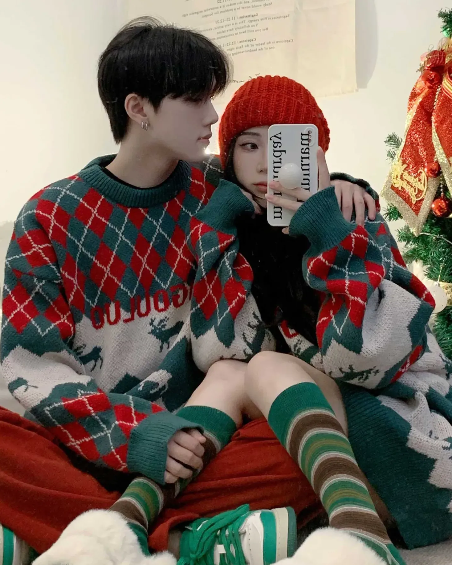 Christmas Round Neck Jumper