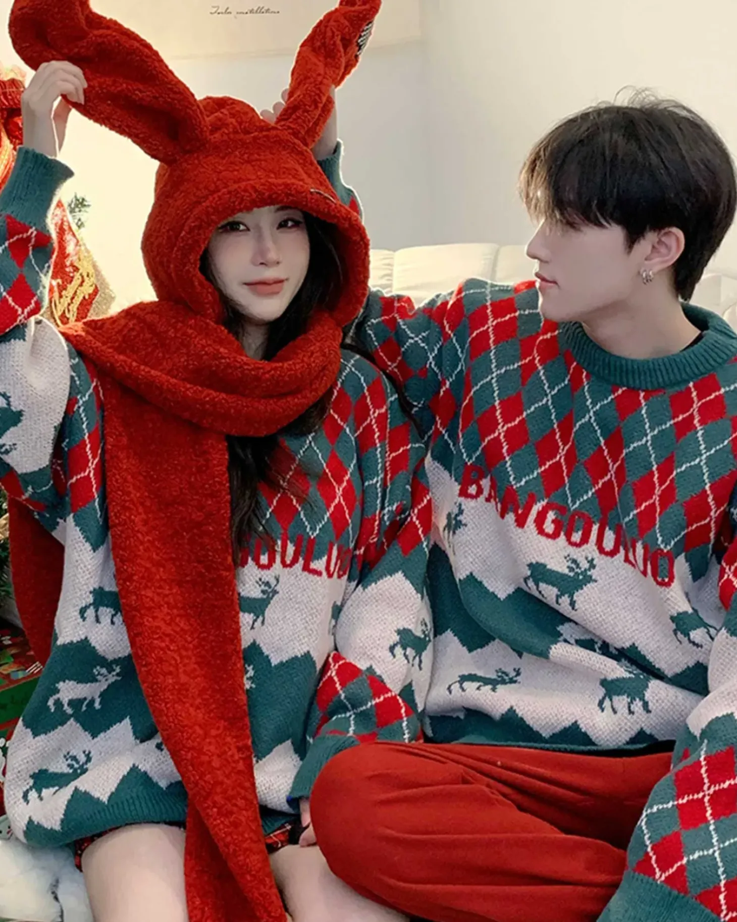 Christmas Round Neck Jumper