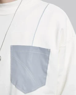 Contrast Color Crewneck Sweatshirt