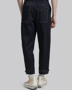 Contrast Stripe Tapered Pants