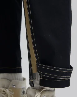 Contrast Stripe Tapered Pants