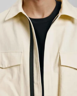Contrasting Zipper Jacket