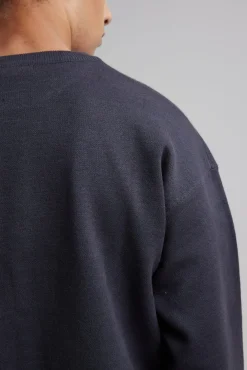 Crewneck With Teddy-Bear Graphics