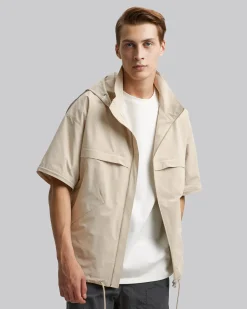 Detachable-Sleeved Windbreaker