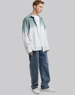 Dip-Dyed Cotton Shirt