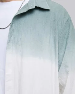 Dip-Dyed Cotton Shirt