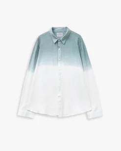 Dip-Dyed Cotton Shirt
