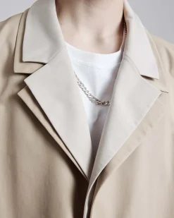 Double Lapel Coat Set