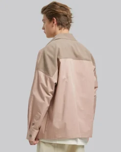 Double Placket Oversize Shirt