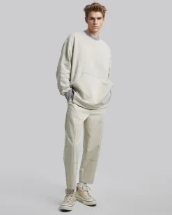 Exposed Seam Baggy Pants