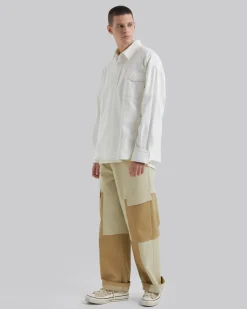 Exposed Seam Polo-Shirt