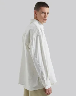 Exposed Seam Polo-Shirt