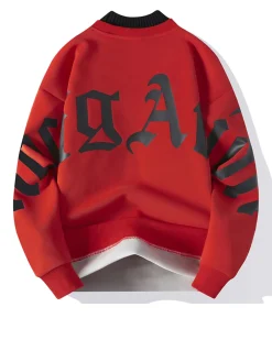Fake Two-Piece Cotton Sweatshirt