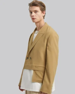 Faux Two-Piece Blazer