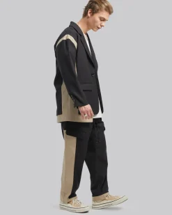Faux Two-Piece Suit Jacket