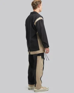 Faux Two-Piece Suit Jacket