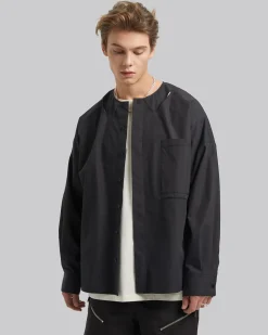 Faux-Collar Shirt