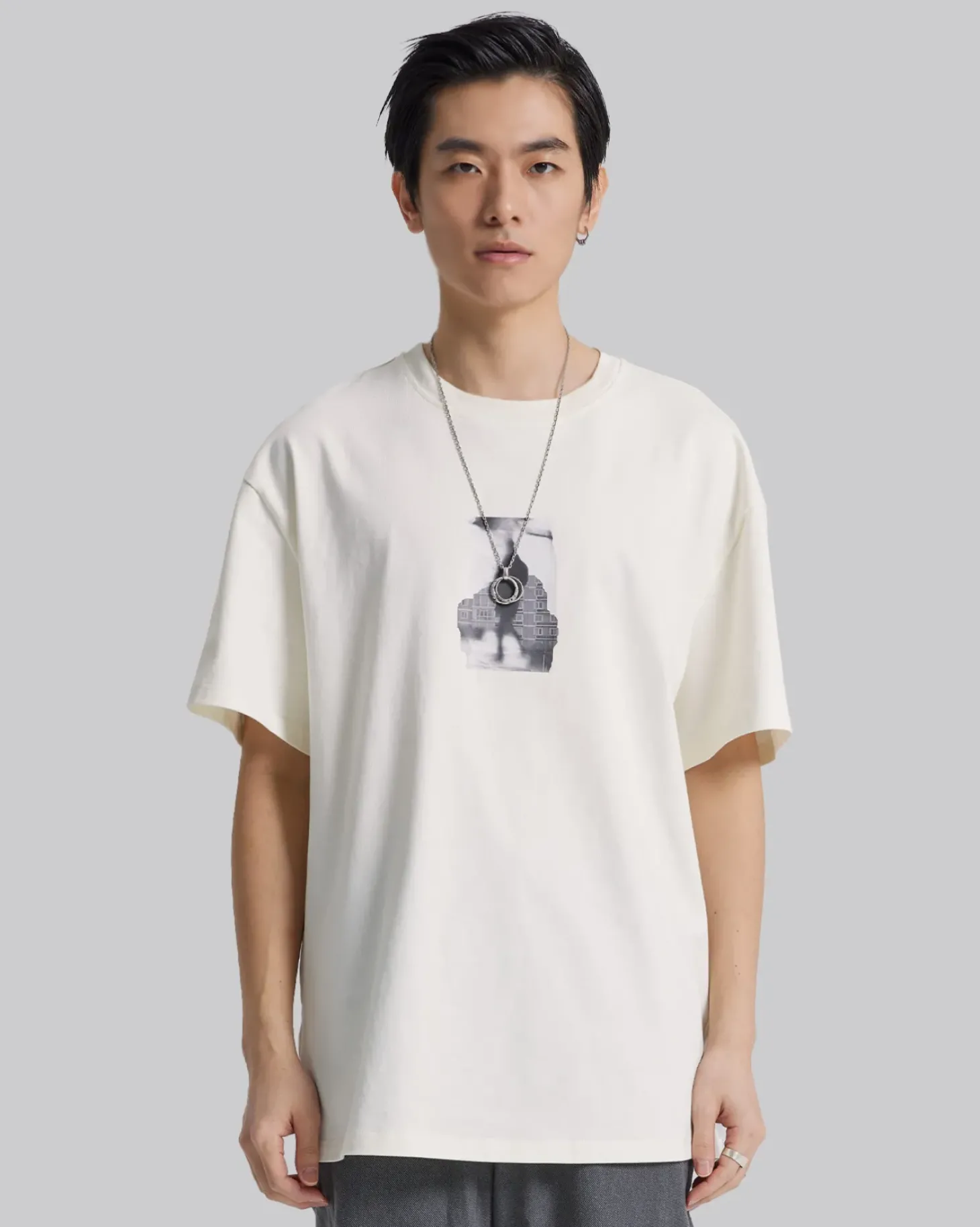 Front & Back Print T-Shirt