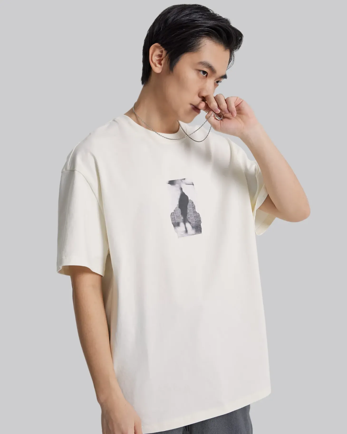 Front & Back Print T-Shirt