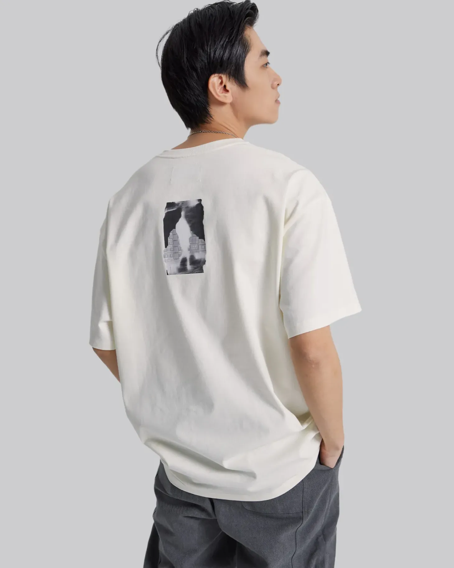 Front & Back Print T-Shirt