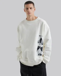 Graphic Cotton Sweatshirt