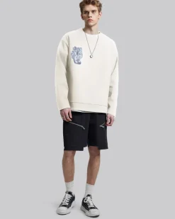 High Low Hem Graphic Sweatshirt