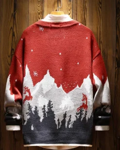Knitted Crewneck Christmas Jumper
